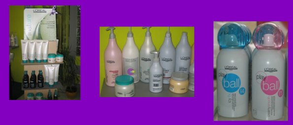 Shampooings, masques capillaires, cires naturelles.